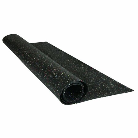 GHENT Recyled Rubber Tack Roll 4x36 ft., Confetti RRT16-436-CF